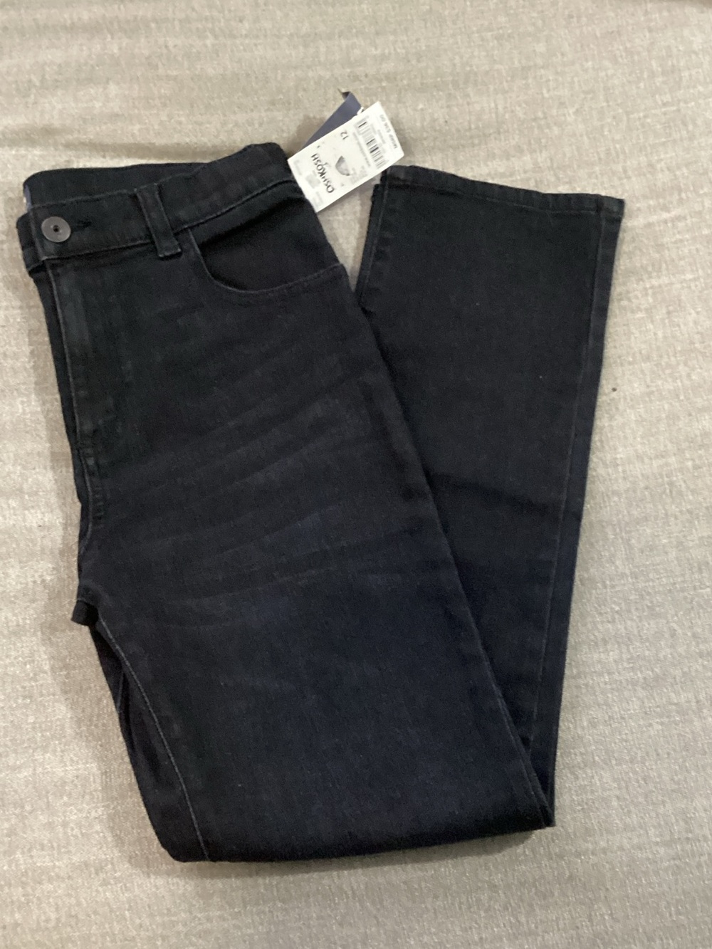 OshKosh B'gosh Boys Black Straight-Leg Jeans